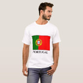 T-shirt Drapeau portugais (Devant entier)