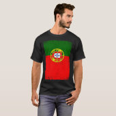 T-shirt Drapeau portugais (Devant entier)