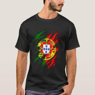 T-shirt Drapeau Portugais Du Portugal