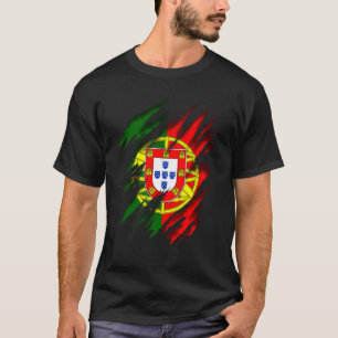 T-shirt Drapeau Portugais Du Portugal