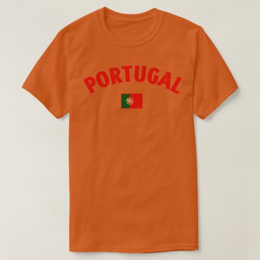 T-shirt Drapeau Portugal (Design devant)