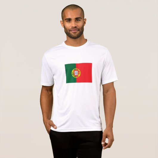 T-shirt Drapeau Portugal (Devant entier)