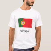 T-shirt Drapeau Portugal (Devant)