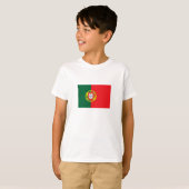 T-shirt Drapeau Portugal (Devant entier)