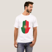T-shirt Drapeau Portugal (Devant entier)