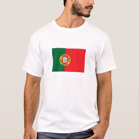 T-shirt Drapeau Portugal (Devant)