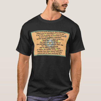 T-shirt drapeau-prière cherokee