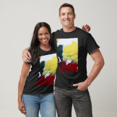 T-shirt Drapeau rasta (Unisexe)