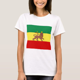 T-shirt Drapeau rastafarien (Rastafarianisme) (Rasta)