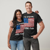 T-shirt Drapeau Rebel 1776 Betsy Ross (Unisexe)