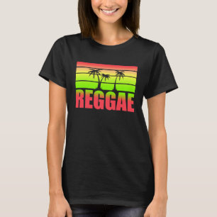 T-shirt Drapeau Reggae Vacances Jamaïcaines Wah Gwan Rasta