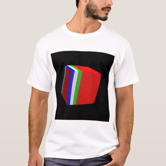 T-shirt Drapeau RMS couché (Devant)
