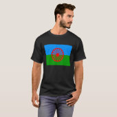 T-shirt Drapeau romani (Devant entier)
