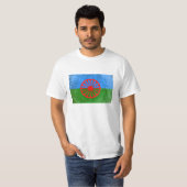 T-shirt Drapeau romani (Devant entier)