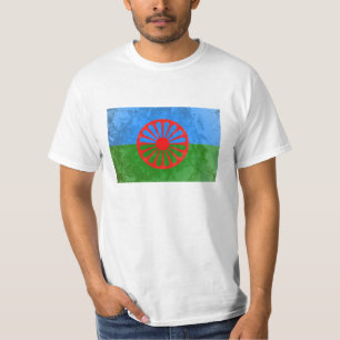 T-shirt Drapeau Romani