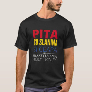 T-shirt Drapeau roumain Transylvanie Sainte Trinité Pita C