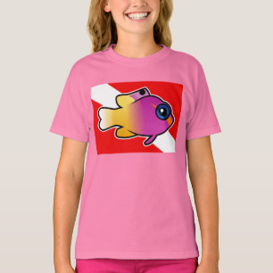 T-shirt Drapeau royal de piqué de Gramma