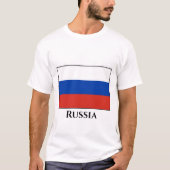 T-shirt Drapeau russe (Devant)