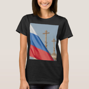 T-shirt Drapeau russe