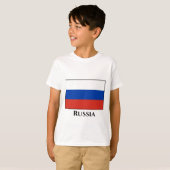 T-shirt Drapeau russe (Devant entier)
