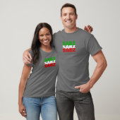 T-shirt Drapeau "SABZ" Iran Tricolor (Unisexe)