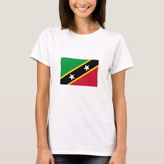 T-shirt Drapeau Saint-Kitts-et-Nevis (Devant)