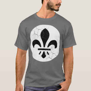 T-shirt Drapeau Saint-Louis Fleur de Lis