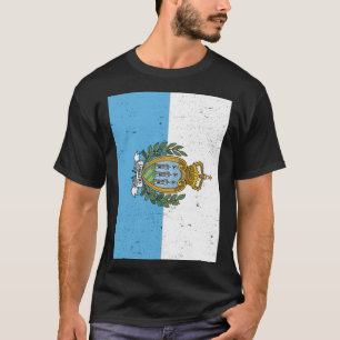 T-shirt Drapeau Saint-Marin San Marinese Voyage