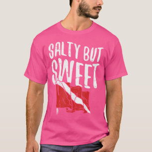T-shirt Drapeau Salé Mais Doux Plongée Drapeau Plongée sou
