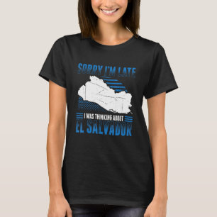 T-shirt Drapeau salvadorien Mens El Salvador Salvadorien