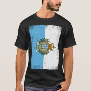 T-shirt Drapeau sammarinais Saint-Marin