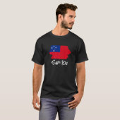 T-shirt Drapeau samoan Samoa (Devant entier)