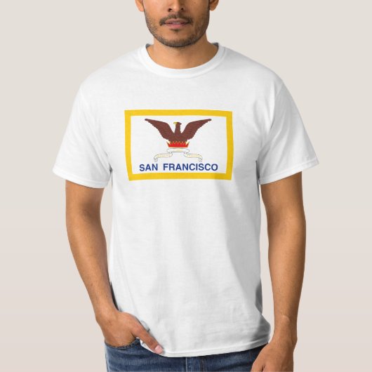 T-shirt Drapeau San Francisco (Devant)