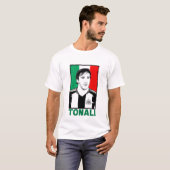 T-shirt Drapeau Sandro Tonali Italie (Devant entier)
