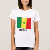 T-shirt Drapeau sénégalais (Devant)