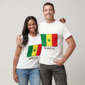 T-shirt Drapeau sénégalais (Unisexe)