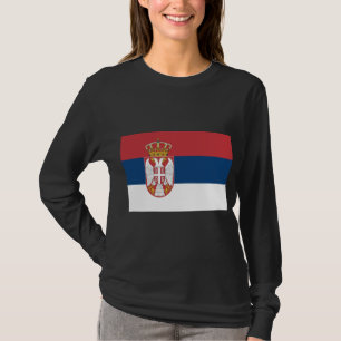 T-shirt Drapeau serbe