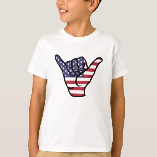 T-shirt Drapeau Shaka (Devant)