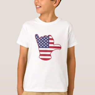 T-shirt Drapeau Shaka