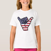 T-shirt Drapeau Shaka (Devant)