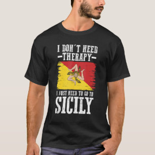 T-shirt Drapeau sicilien