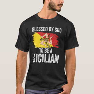 T-shirt Drapeau sicilien