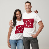T-shirt Drapeau sioux oglala lakota (Unisexe)