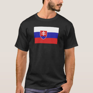 T-shirt Drapeau Slovaquie