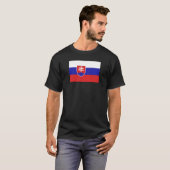 T-shirt Drapeau Slovaquie (Devant entier)
