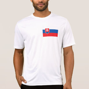 T-shirt Drapeau Slovaquie