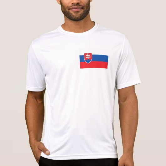 T-shirt Drapeau Slovaquie (Devant)