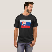 T-shirt Drapeau Slovaquie (Devant entier)