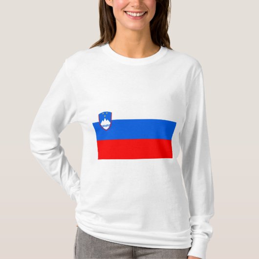 T-shirt Drapeau slovène (Devant)