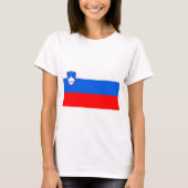 T-shirt Drapeau slovène (Devant)